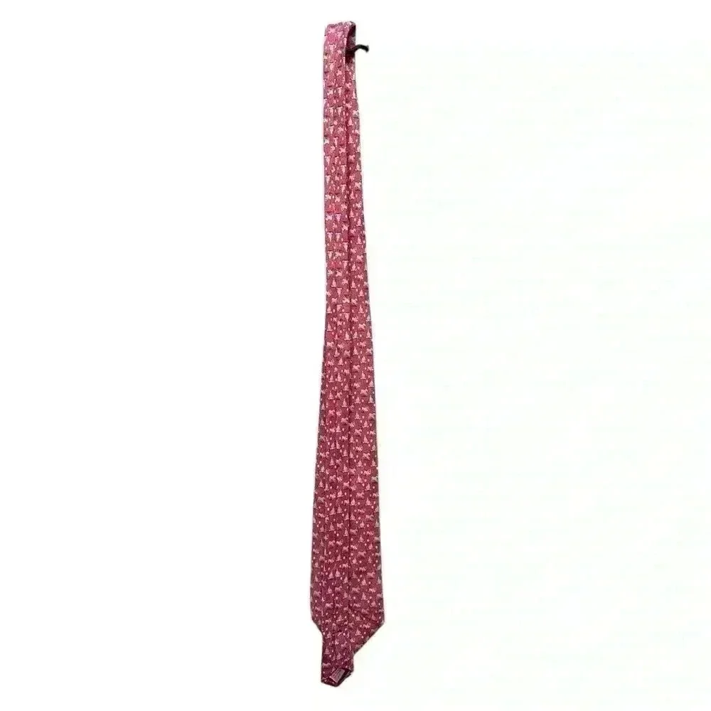 Vineyard‎ Vines Silk Birthday Bear Neck Tie Preppy Classic Old Money Ivy Style